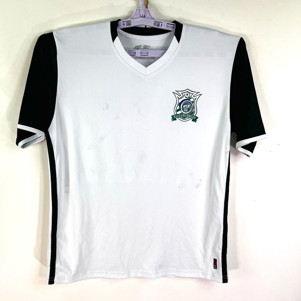 Santa Fe Soccer #16 CLS Jersey Mens Size S White Black